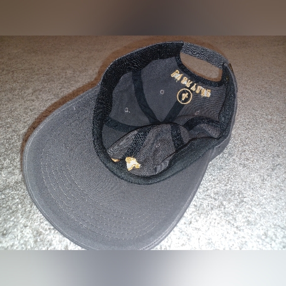 Goat Social Track Club Strapback Hat I'm Grey / Orange ~ Size: OSFA - Picture 4 of 4